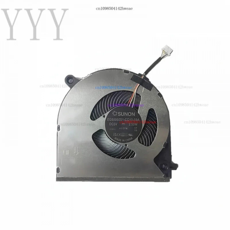 Para ventilador de refrigeración de CPU para HP Bookplus16 16-AG N94801-001 EG50050S1-CQ10-S9A DC5V TPN-C178 - imagen 2