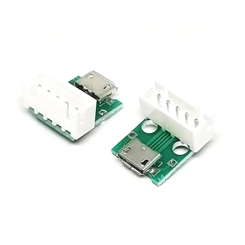 20 piezas adaptador MICRO USB a DIP conector hembra de 5 pines tipo B convertidor PCB placa de interruptor SMT asiento madre - imagen 5