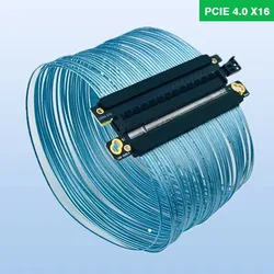 Cable Extensión PCIe 4.0 x16 12‑PIN Plateado para GPU Servidor AI