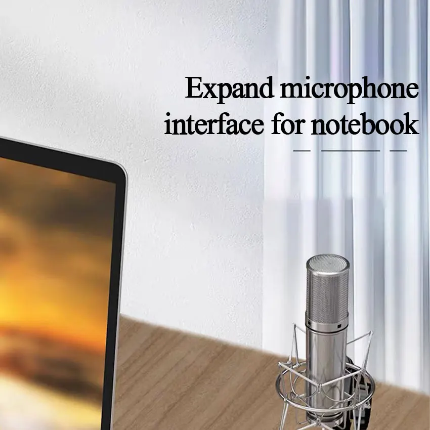 1/5/10 Uds divisor de auriculares 3,5mm Audio + micrófono estéreo divisor de auriculares Audio 3,5mm 4 polos Jack Y Cable para PS4, auriculares para juegos de PC - imagen 3