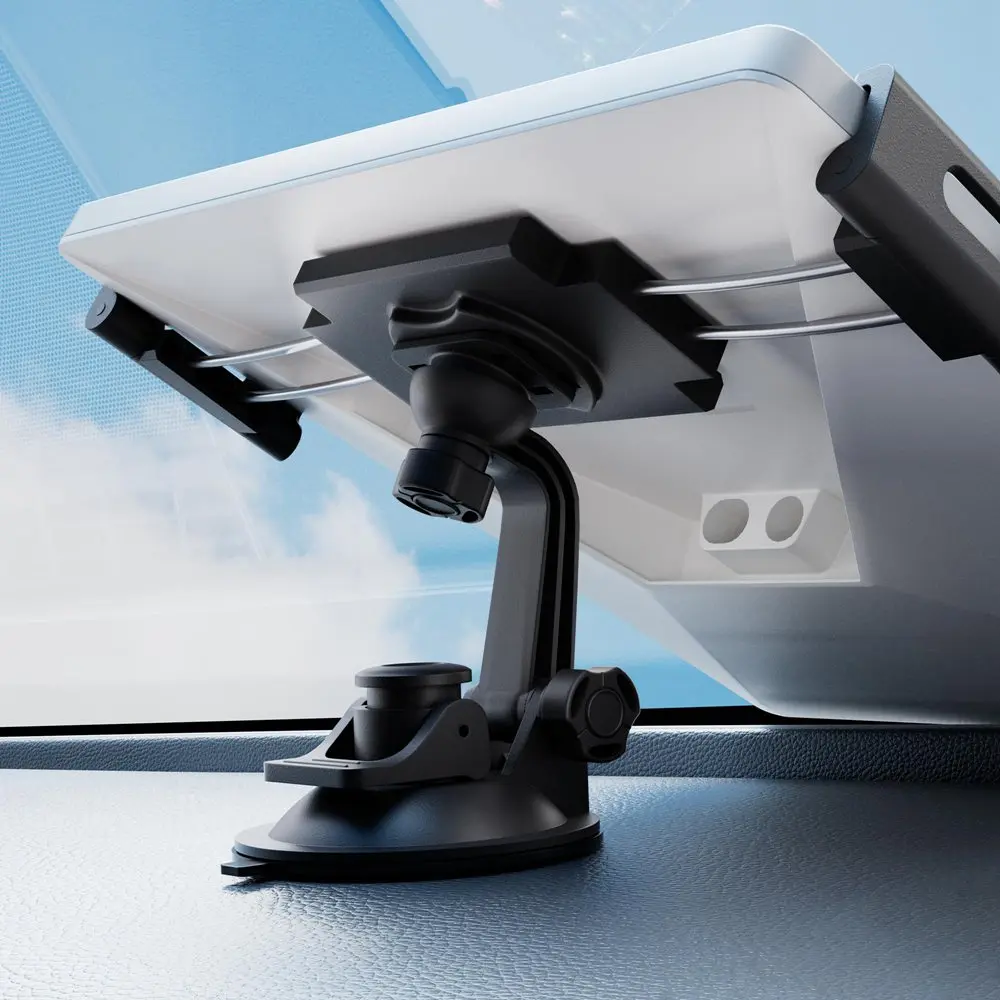 Soporte de montaje con ventosa para salpicadero de coche StarLink, rotación ajustable de 360 grados, portátil para accesorios Starlink Mini - imagen 4