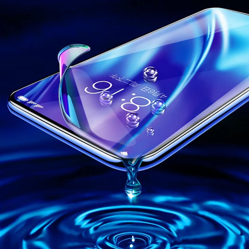 Protector de pantalla transparente para OPPO Reno 13, 12, 11, 10 Pro Plus, película de hidrogel de cobertura completa para OPPO Find X8 Ultra Pro, no vidrio, 4 Uds. - imagen 4