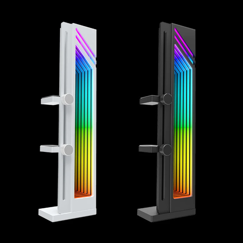 Jumpeak oporte de tarjeta de vídeo para ordenador, accesorio de sincronización ARGB con efecto Abyss, GPU, VGA, 5V - imagen 4