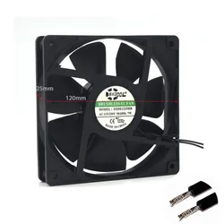 Motor Ventilador EC 120mm Axial 2600RPM Alto Flujo Ahorro Energía