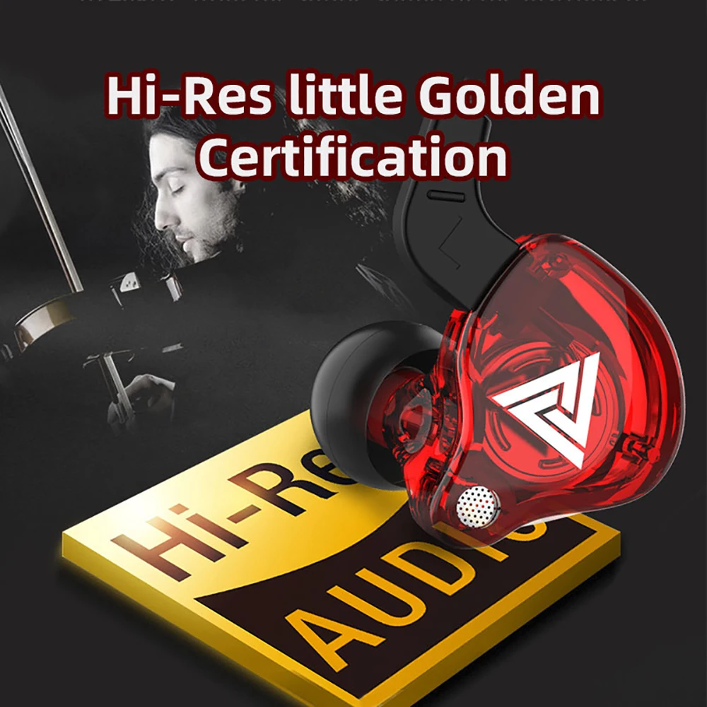 AK6 auriculares intrauditivos 6 Unidad de controlador dinámico auriculares con micrófono estéreo deportes HIFI Subwoofer auriculares Monitor auriculares - imagen 3