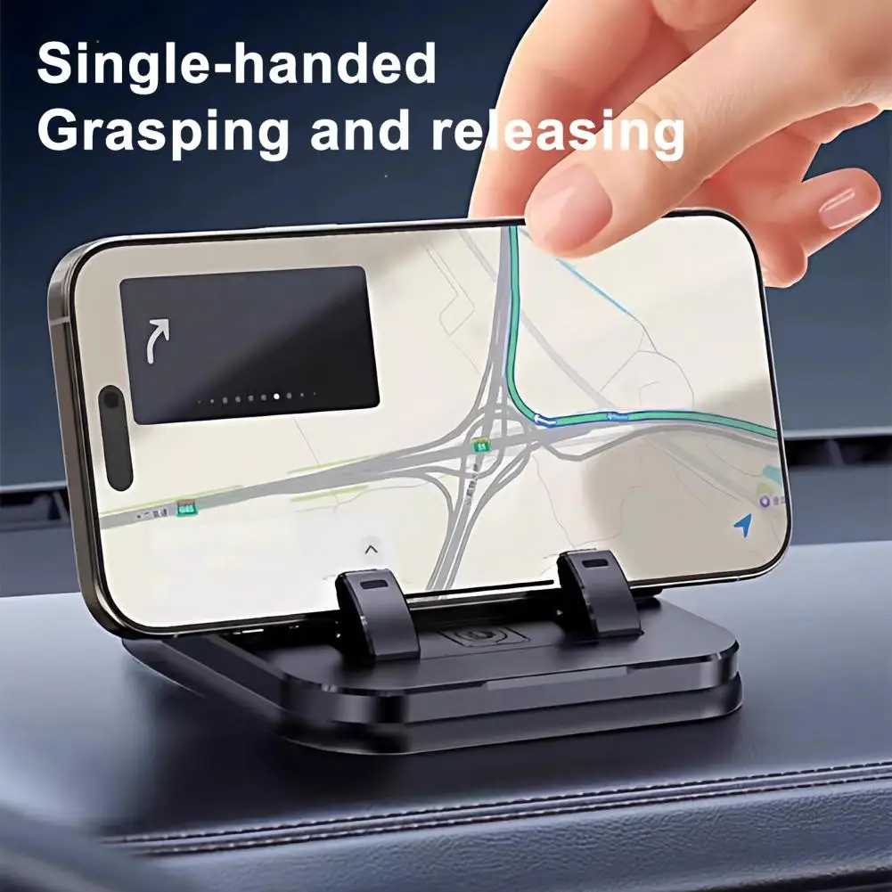 Soporte Universal para teléfono, soporte para teléfono móvil con rotación de 360 grados y ventosa estable, soporte para salpicadero de coche multiángulo, antideslizante - imagen 2