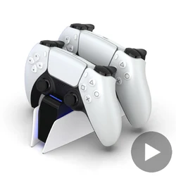 Cargador Base Sony DualSense PS5 Carga Rápida Segura