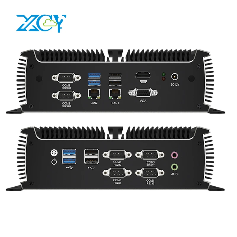 XCY Mini PC X89 Industrial Sin Ventilador i7-1165G7 Puertos COM WiFi 4G
