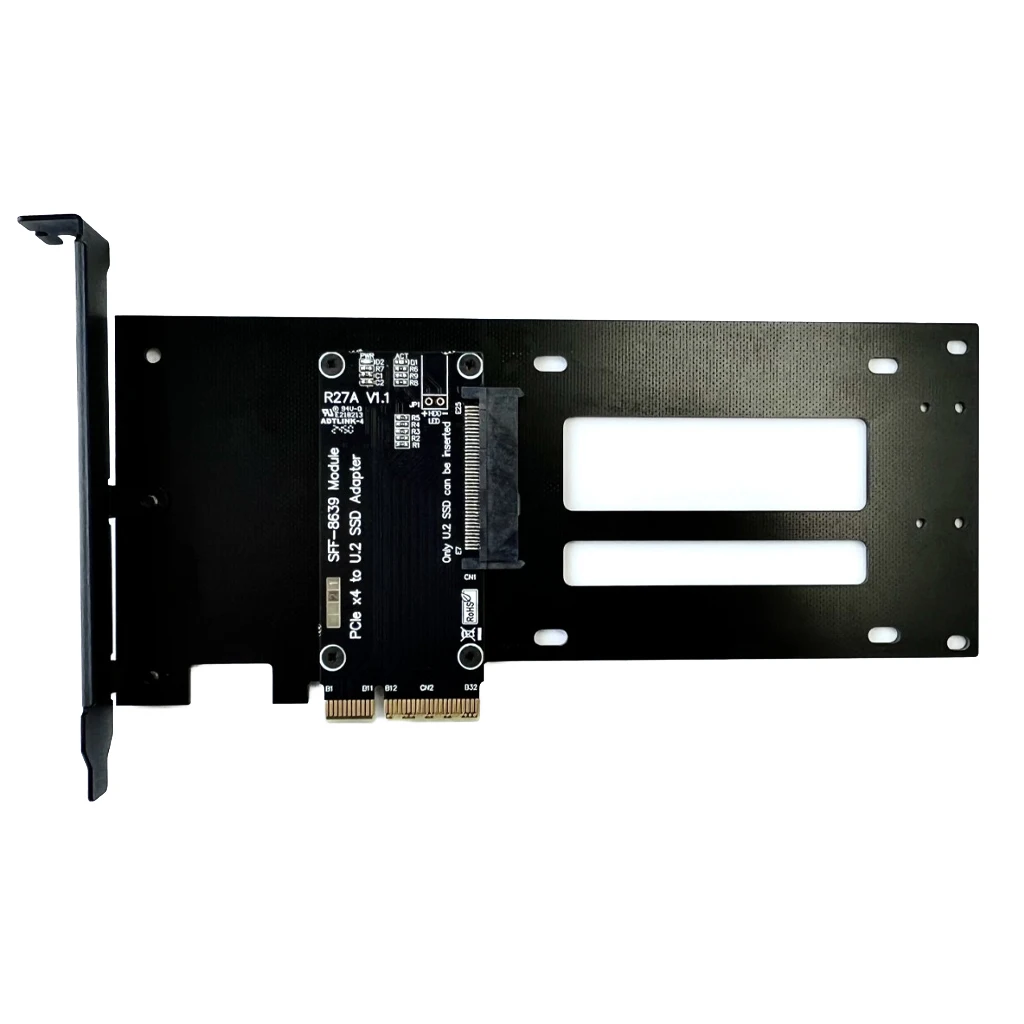 Tarjeta adaptadora PCIe 4,0 x4 a U.2(SFF-8639)/U.3(SFF-TA-1001) SSD/tarjeta convertidora PCI-E 5,0 Gen5 x4 a E1.S/E3.S(SFF-TA-1002) - imagen 5
