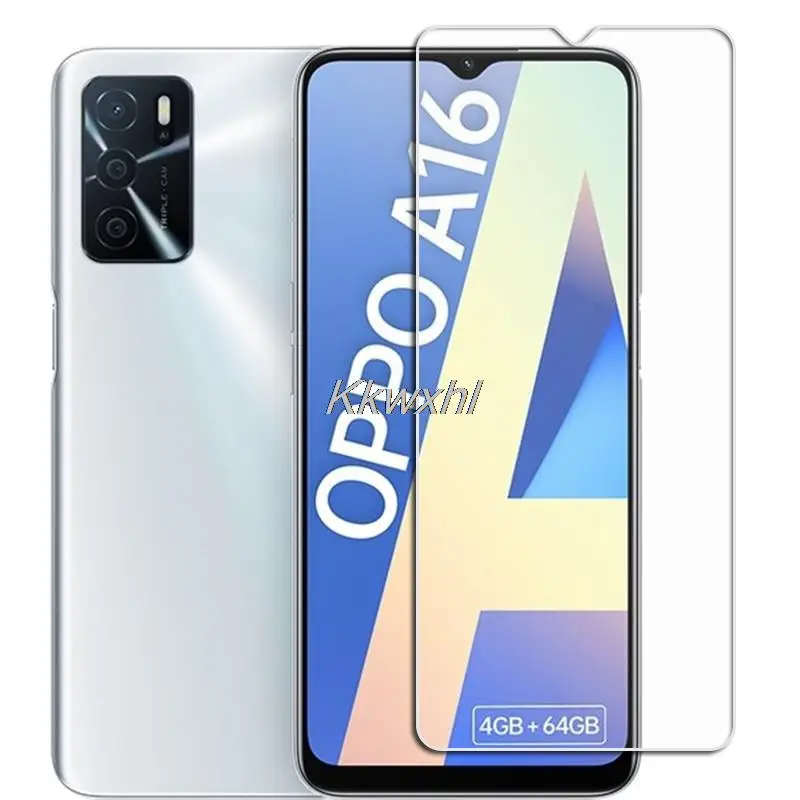 Protector de pantalla de vidrio para OPPO A11s, A16, A16K, A16s, A35, A53s, 5G, A54, 4G, A54s, A55, A55s, A56, A74, A93, A93s, A94, A95, A12, 2 piezas - imagen 2