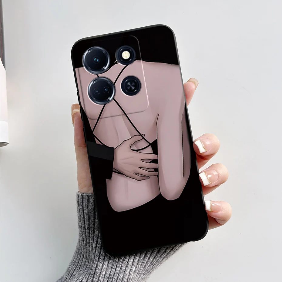 Funda trasera de silicona suave para Infinix Note 30i, X6716, para Infinix Note 30 Pro Note30 Note30i 4G 5G, parachoques - imagen 2