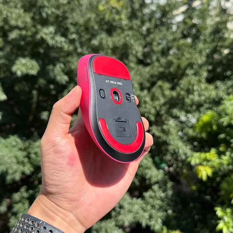 1 Juego de patines de ratón ultrafraglide Meow Gaming Gear para MCHOSE A7 ULTRA RE, patas de ratón ergonómicas de mano derecha, deslizadores de hielo silenciosos PTFE - imagen 5