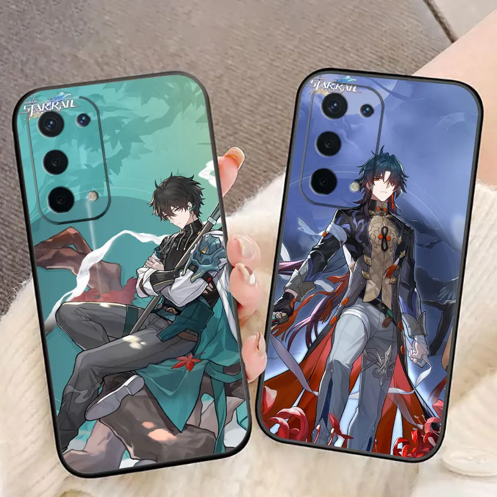 Honkai Star Rail juego funda de teléfono para OPPO A15 A16 A17 A31 A38 A54 A53 A55 A57 A58 A60 A71 A73 A74 A76 A78 A92 A93 A94 A98 - imagen 2