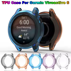 Funda transparente Garmin Vivoactive 6 – Carcasa antigolpes
