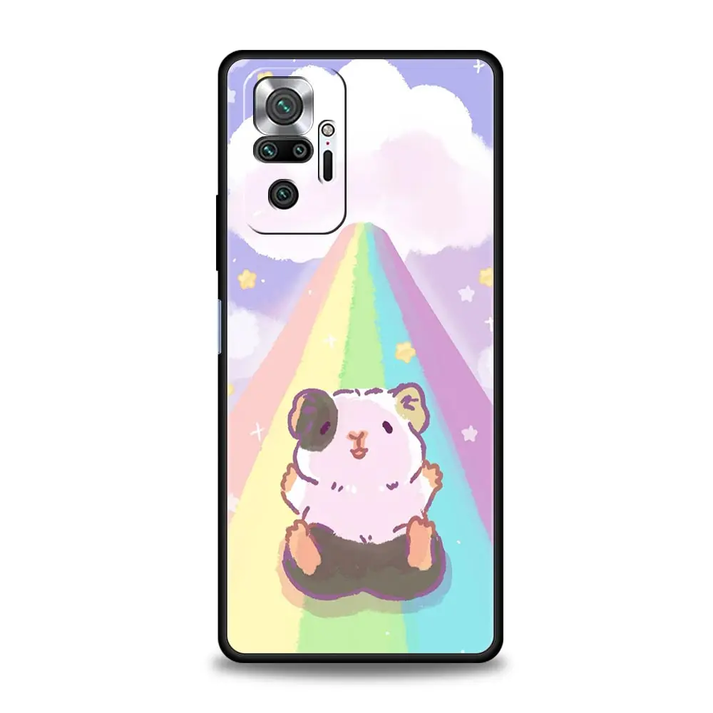 Animal conejillo de indias Cavy funda de teléfono para Xiaomi Redmi Note 14 13 12 5G 11 10 Pro Plus 4G 9S 9 14C 13C 12C 10C 9C 9A cubierta suave - imagen 2