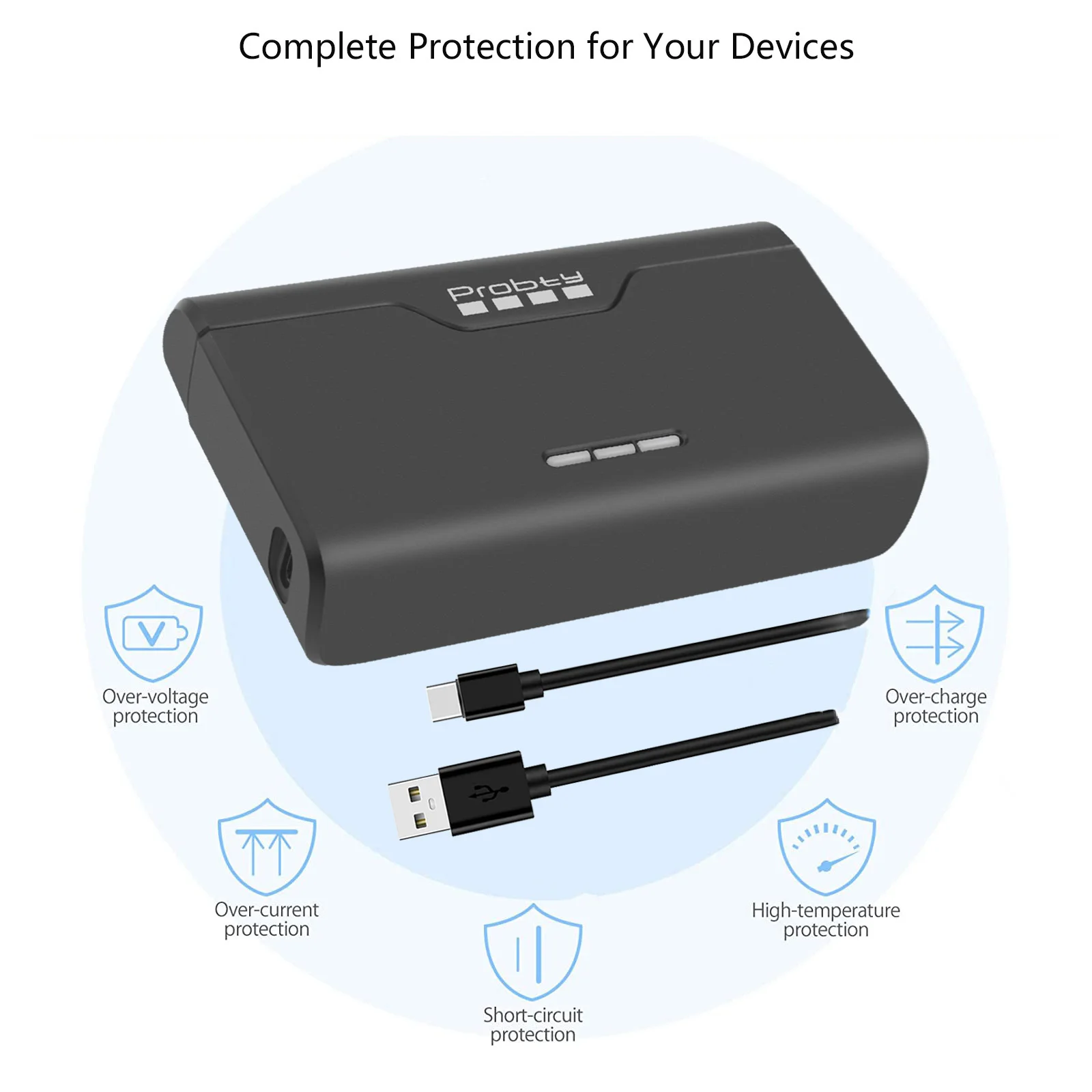 Batería NPBX1 NP-BX1 de 1600mAh con caja de cargador para Sony ZV-1 HX300 HX400 HX50 HX60 GWP88 AS15 WX350 DSC RX1 RX100 AS100V - imagen 5