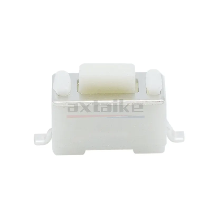 100 Uds 3*6*4,3mm 5,0mm 2pin SMD DIP DC12V 50mA interruptor táctil botón táctil Micro interruptor 3 × 6 × 4,3mm Control remoto botón blanco - imagen 2