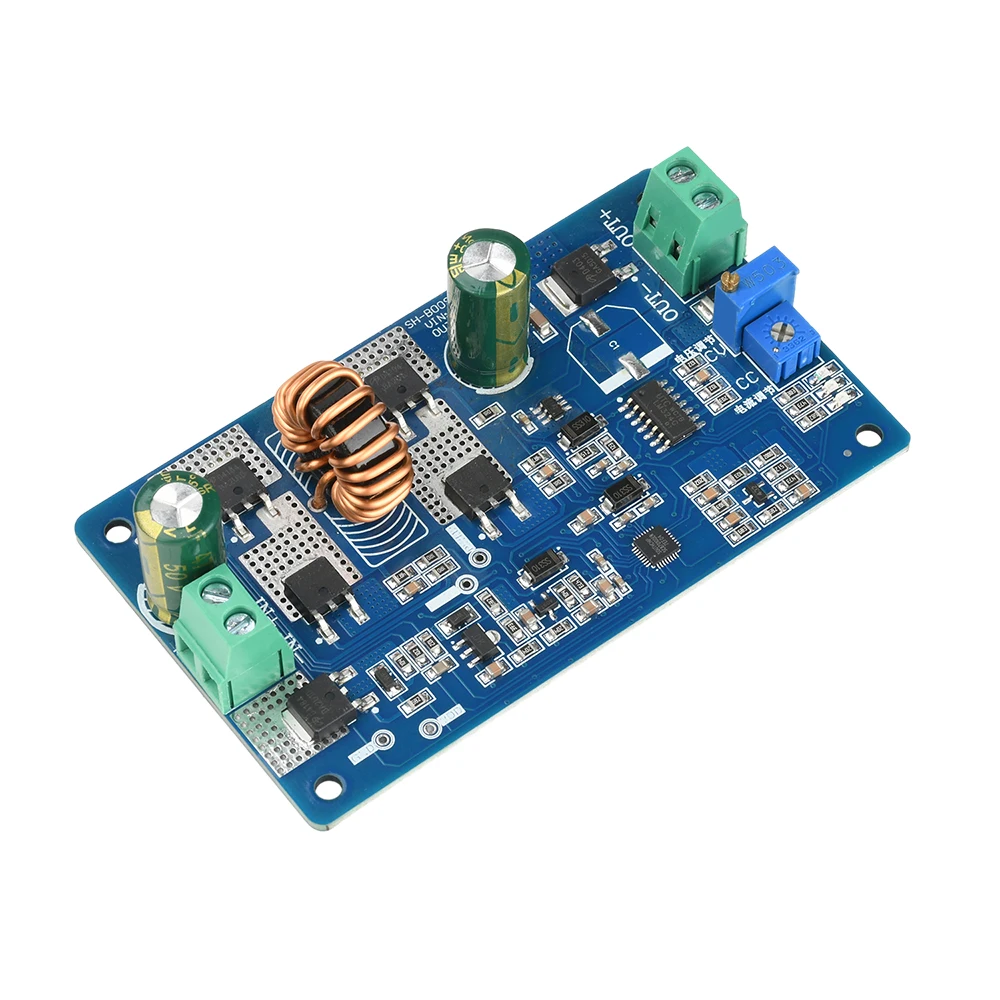 CC CV ajustable 9A 150W DC 5-35V a DC 2,5-30V reductor convertidor Buck Boost módulo de fuente de alimentación regulador de voltaje - imagen 5