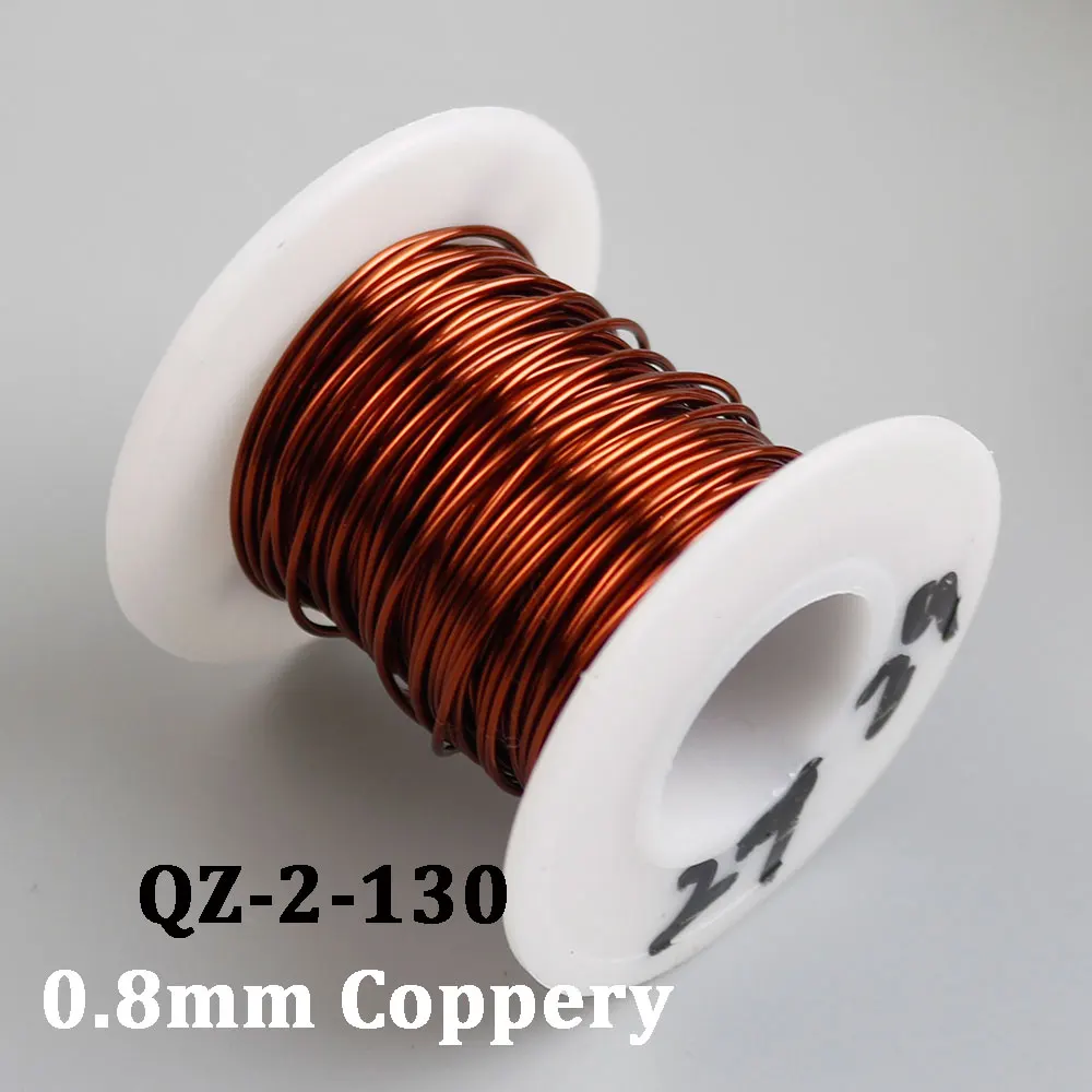 YuXi-alambre de cobre de alta temperatura, alambre esmaltado de poliuretano, QA-1-155, QZ-2-130, QA-1-130, 0,8mm, 10 metros por lote - imagen 5