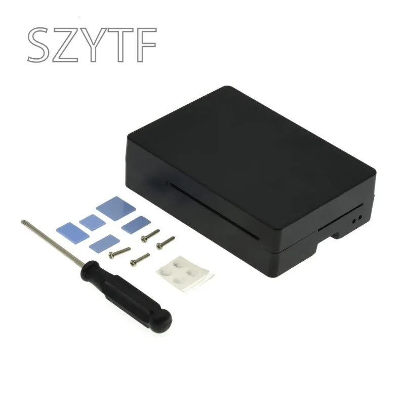 Caja Raspberry Pi 2 3B 3B+ 4B – Caja metálica de aleación de aluminio con pilares de disipador de calor integrados, refrigeración pasiva, sin ventilador - imagen 2