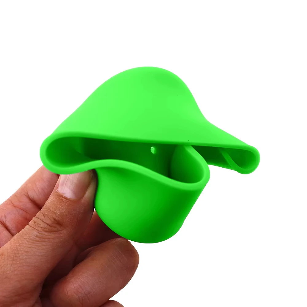 4 unids/lote 7cm funda protectora de funda inferior de taza de silicona suave para botella de té de agua de vidrio accesorios antideslizantes - imagen 4