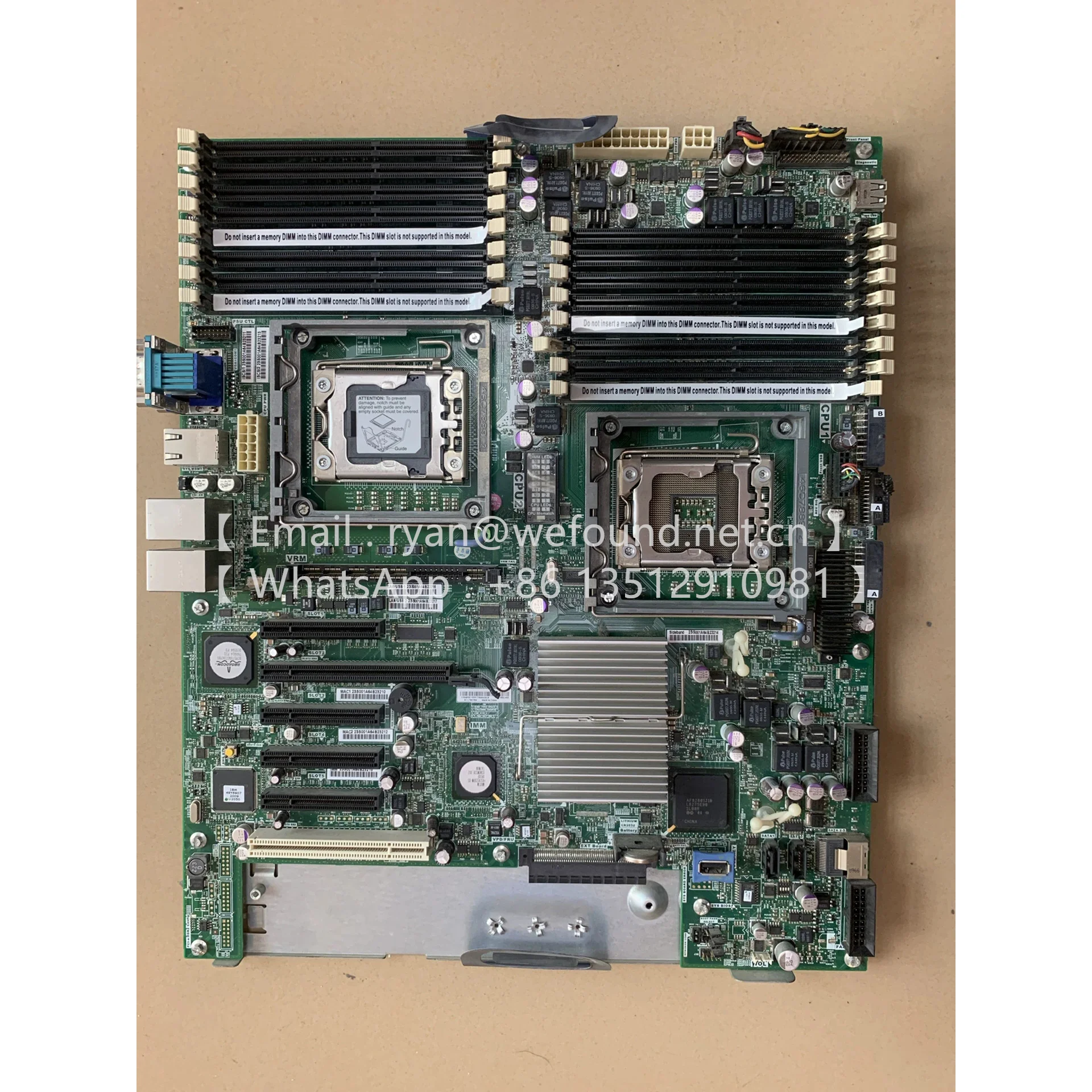 Placa de servidor X3400M2 46D1406 81Y6002 - imagen 3