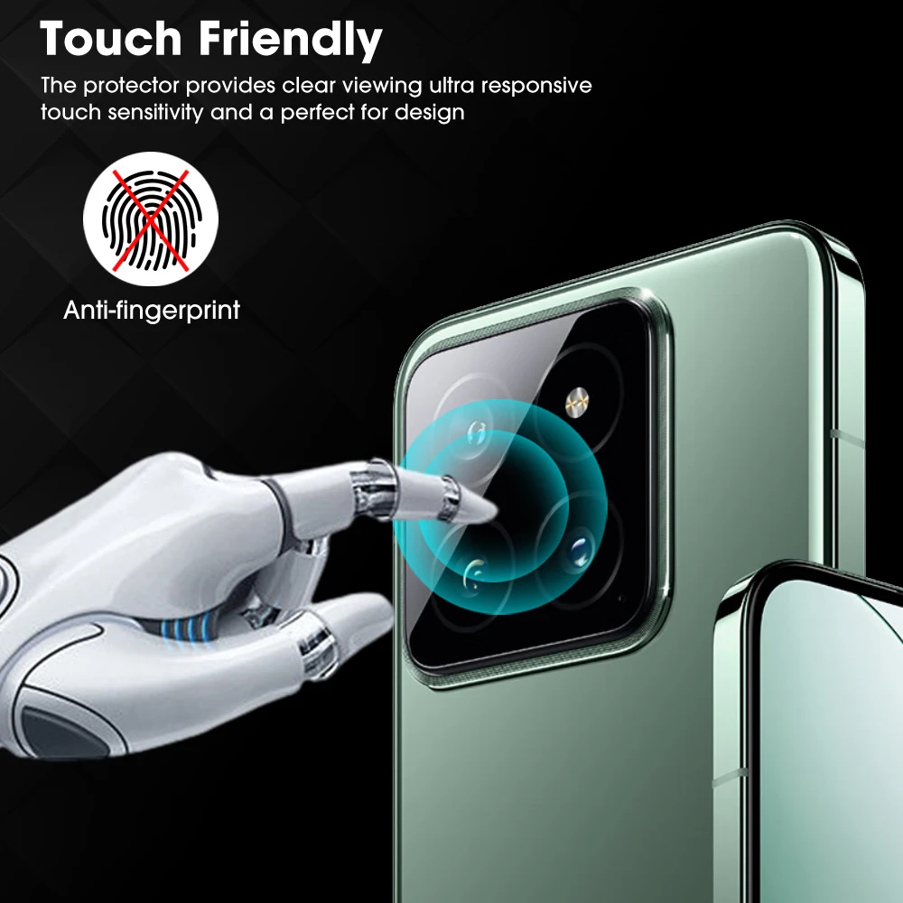 Lente 3D de vidrio templado para XIaomi 14T Pro 5G, película de lente para cámara trasera, Protector de pantalla para Xiaomi Mi 14T, accesorios - imagen 4