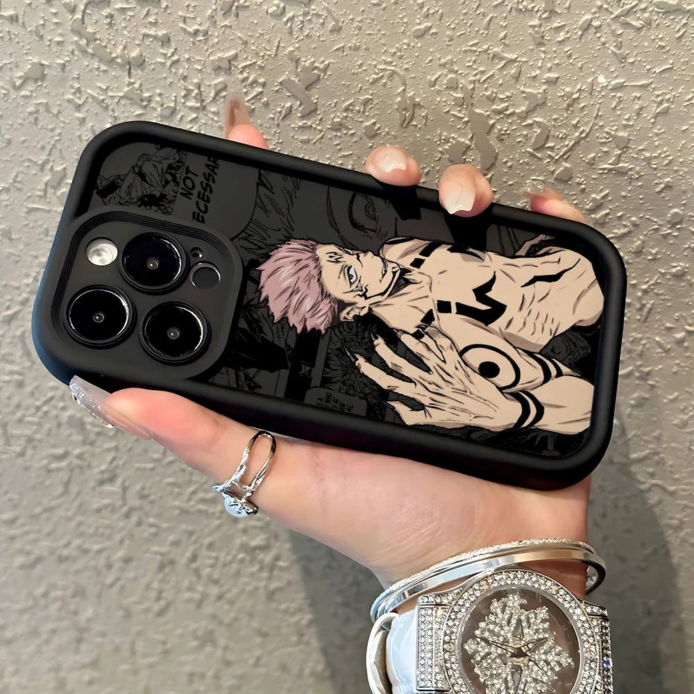 Cool Jujutsu Kaisen Ryomen Sukuna funda de teléfono para Xiaomi Mi 15 Ultra 14 13 12 T 11 Lite 14T 12T Pro 4G 5G funda suave - imagen 2