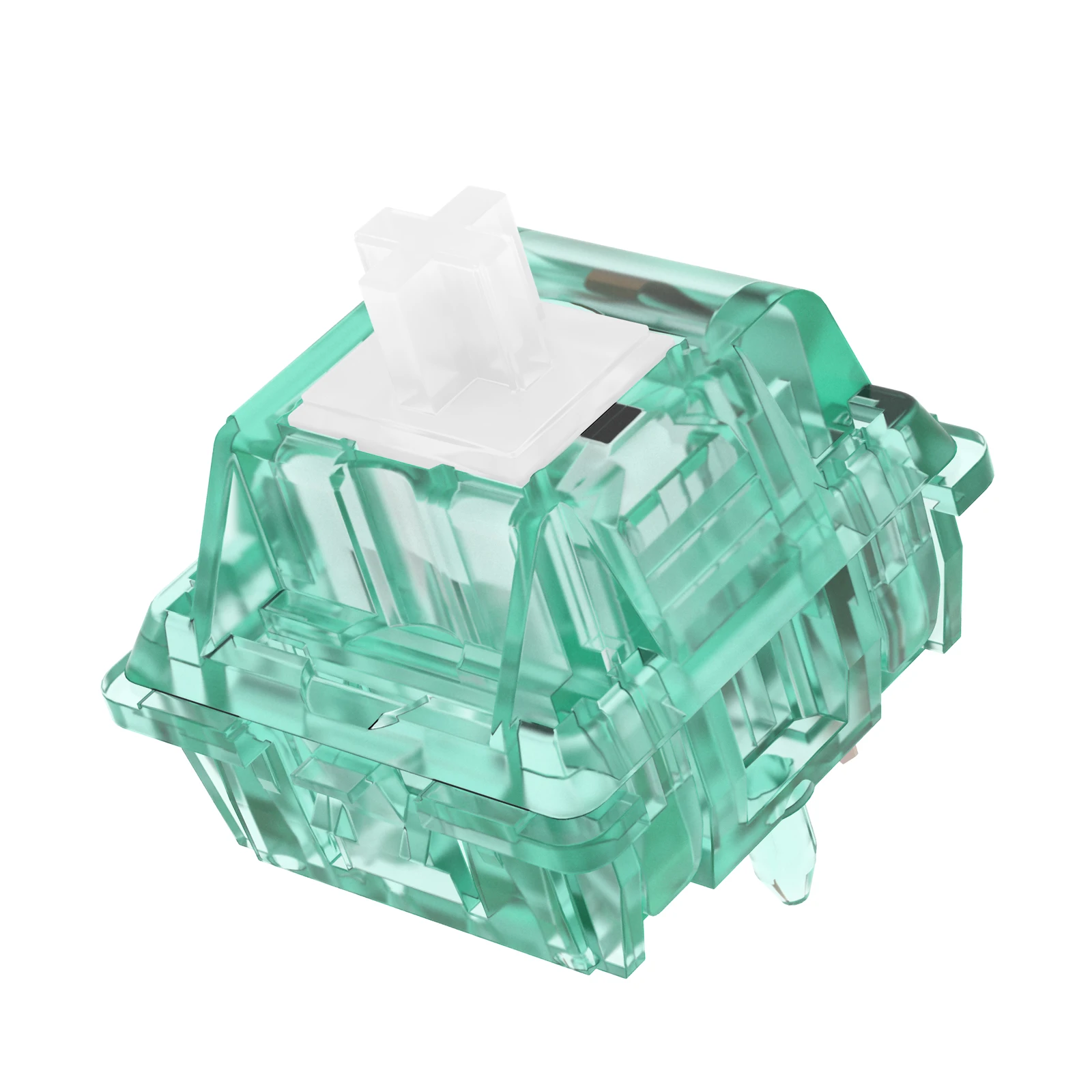 DUROCK-interruptores silenciosos para camarones, resorte chapado en oro de 67g, 5 pines, interruptores táctiles T1, interruptores de teclado silencioso MX