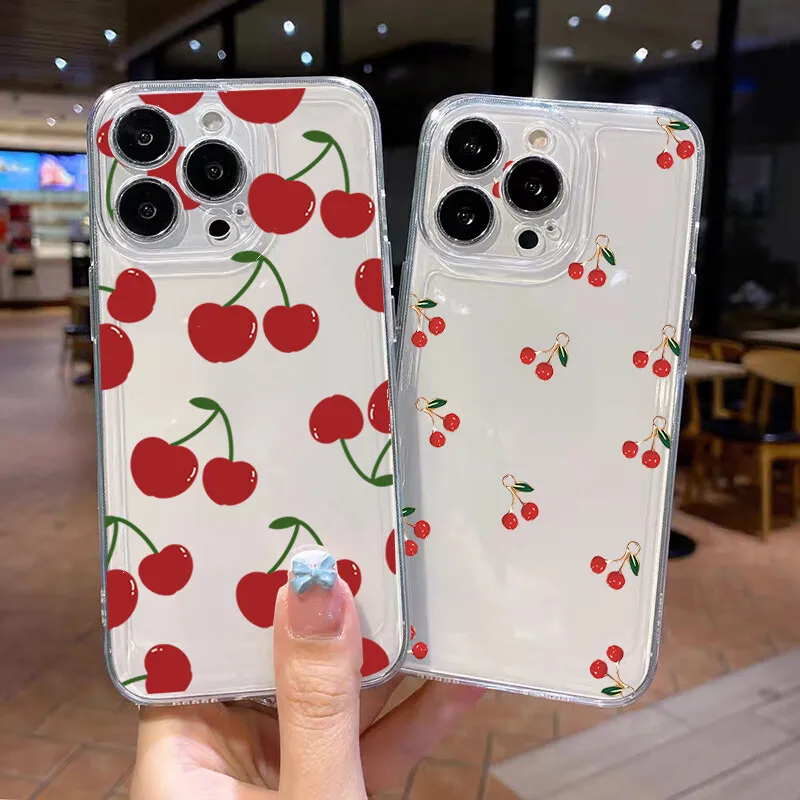 Pantalla de Margarita Cereza Roja Funda para Samsung Galaxy A56 5G A55 A16 A15 A36 A54 A52 A53 A14 A05 A05S A06 A25 A26 A33 A34 A35 A32 - imagen 5