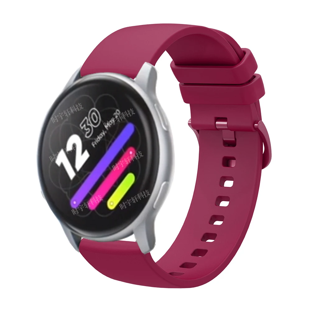 Correa de liberación rápida para DIZO Watch 2 y 3, pulsera de silicona para DIZO Watch R/D Talk/Realme, 20mm, 22mm - imagen 2