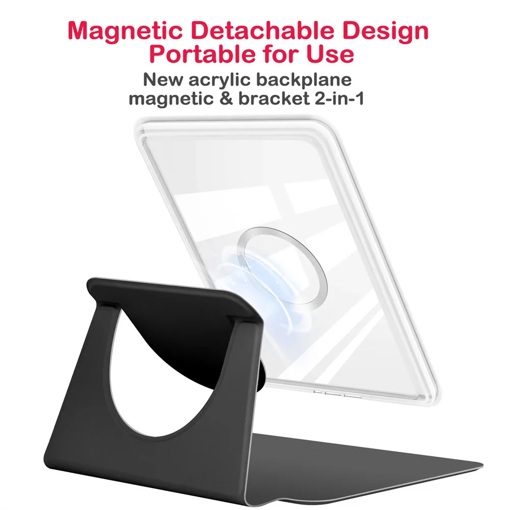 Funda para Kindle Paperwhite Colorsoft 2024 12.a generación 7" 360 °   Soporte desmontable magnético acrílico de rotación SA569P SA568B - imagen 3