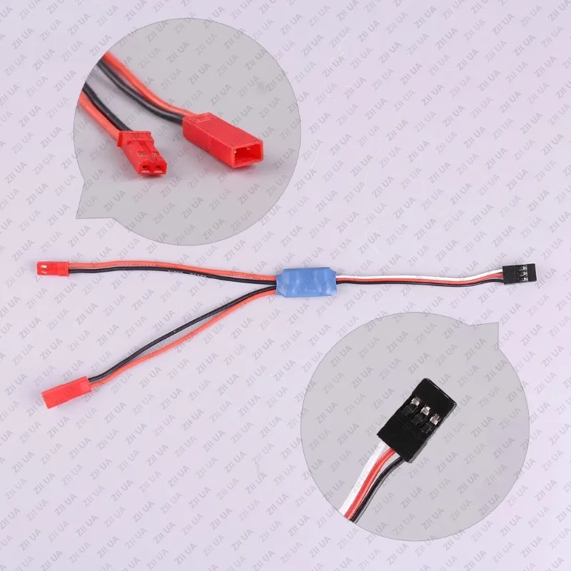 5A 10A 20A/30A interruptor electrónico de Control remoto actual modelo de avión interruptor de luz LED señal PWM 3,7-28V protección de plantas - imagen 5