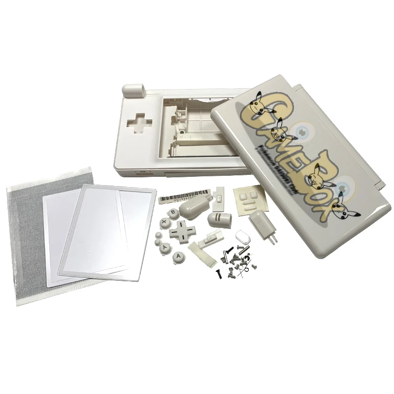 Funda completa con diseño de edición limitada para Nintendo NDSLite, carcasa para casa electrónica con botones, película protectora y destornillador - imagen 4