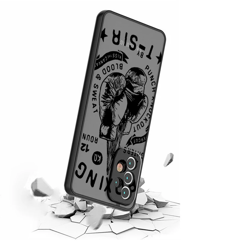 Boxeo Hajime No Ippo Anime arte esmerilado translúcido para Samsung Note 20 A35 A03 A54 A31 A22 A34 A14 A24 A04 A55 5G cubierta - imagen 4