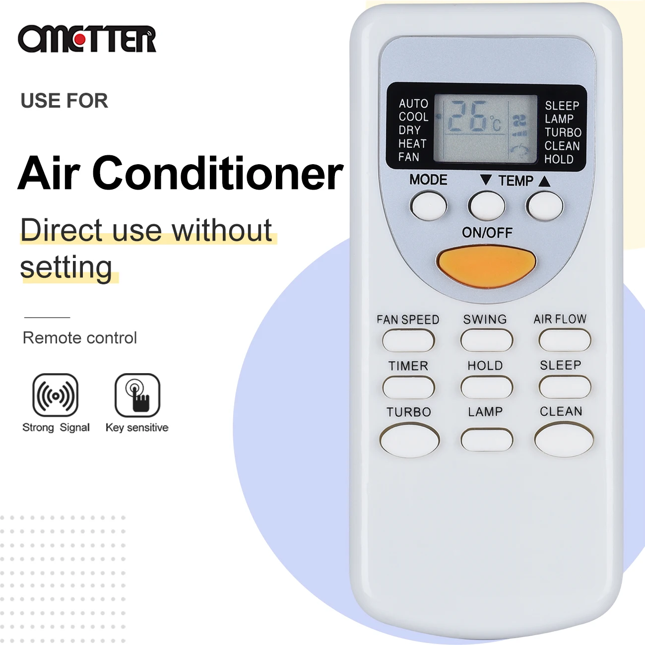 Mando a distancia ZH/JT-03 para aire acondicionado, repuesto para Chigo ZH/JT-03, Control remoto de tipo dividido