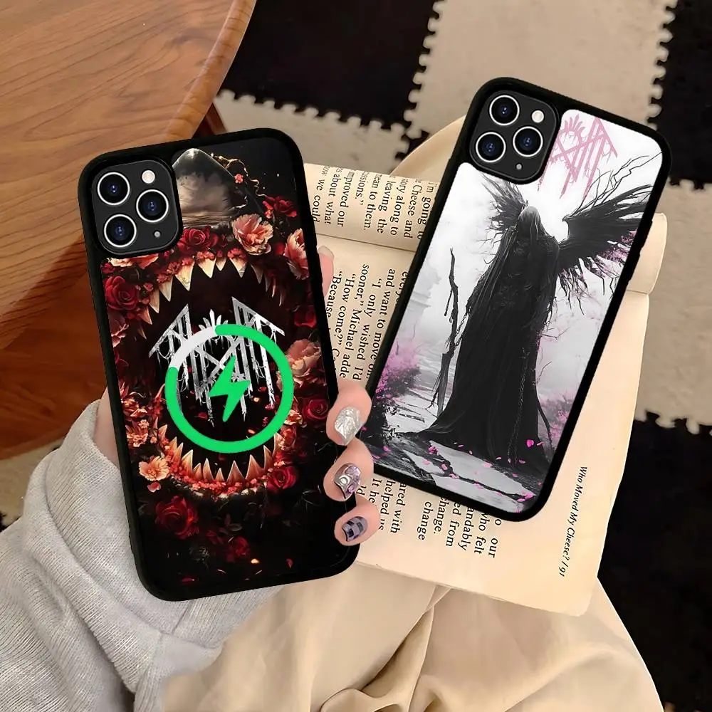 Funda magnética para teléfono Rock Band S-Sleep TokenS, funda para IPhone 16, 14, 13, 12, 11, 15 Pro Max Plus, funda de carga inalámbrica Magsafe - imagen 3