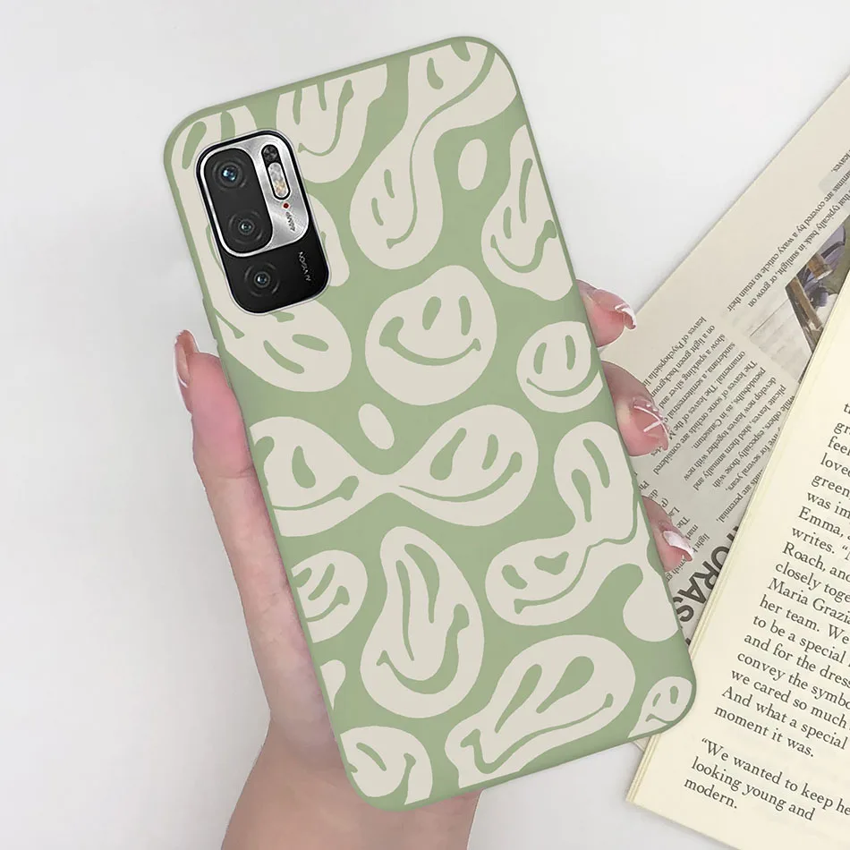 Funda de teléfono para Xiaomi Redmi Note 10 10T 11 SE 5G, carcasa suave protectora de dibujos animados de girasol para Xiaomi Poco M3 Pro 5G Coque - imagen 5