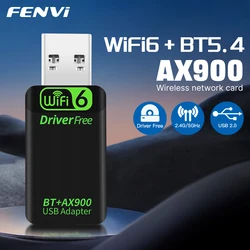 FENVI AX900 Adaptador USB WiFi 6 Dual Band y Bluetooth 5.4