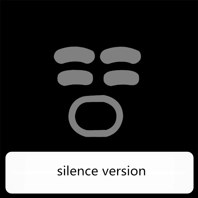 1 Juego de patines de ratón ultrafraglide para Angry Miao AM Infinity Control de ratón velocidad pies silencioso versión ICE ratones deslizan PTFE 0,75mm - imagen 3