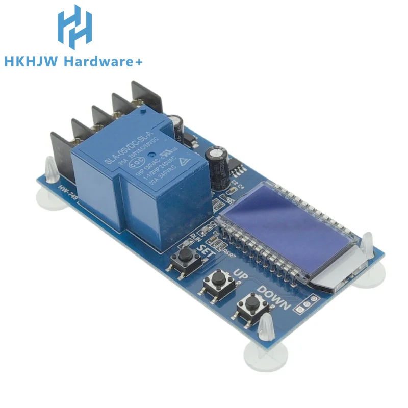 Módulo de Control de carga de batería de almacenamiento DC 6-60v 30A, placa de protección, interruptor de tiempo del cargador, pantalla LCD XY-L30A - imagen 2