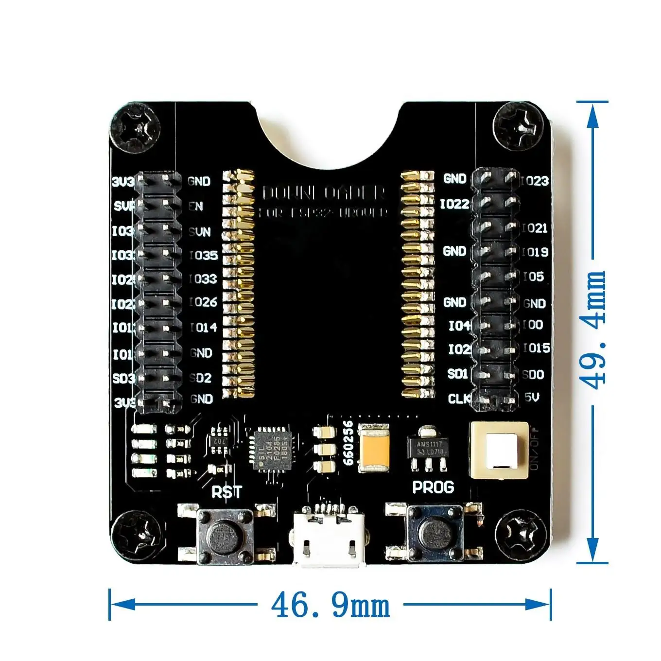 Placa de desarrollo de ESP-WROOM-32 ESP8266, programador de prueba, descargador de enchufe para ESP32-WROVER, ESP-01, ESP-12F, ESP-07S, ESP32 - imagen 4