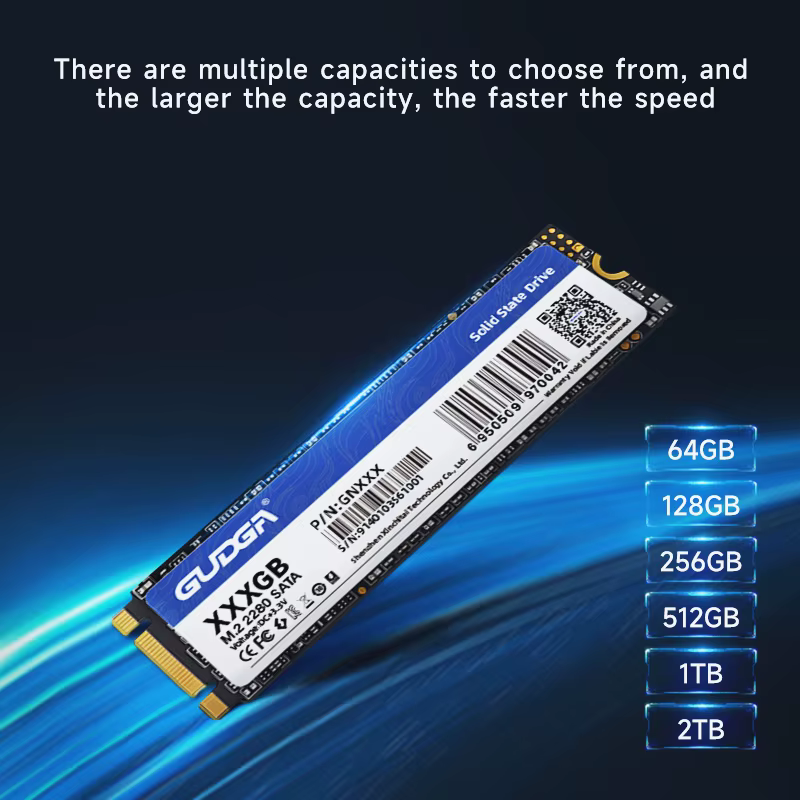 GUDGA SSD M.2 SATA 2280 – Disco Interno PC y Portátil - imagen 2