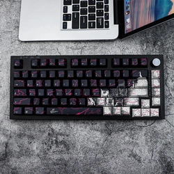 GMK Teclas PBT Graffiti, Perfil Cherry para Teclado MX