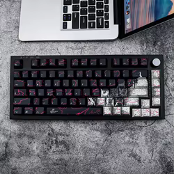 GMK Teclas PBT Graffiti, Perfil Cherry para Teclado MX