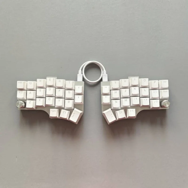 Corne V4se-teclado dividido con cable, personalizado, modo único, intercambio en caliente, RGB, con cable, para VIAL Linux, ergonomía, 9 diseños - imagen 5