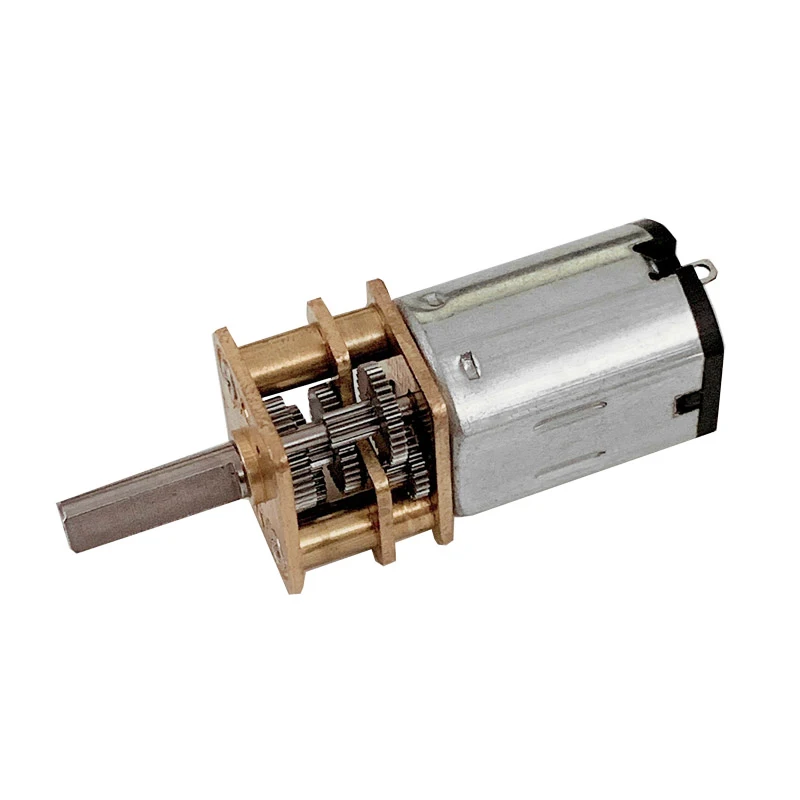 Micro Motor Engranajes Metal DC 3V-12V Alta Velocidad