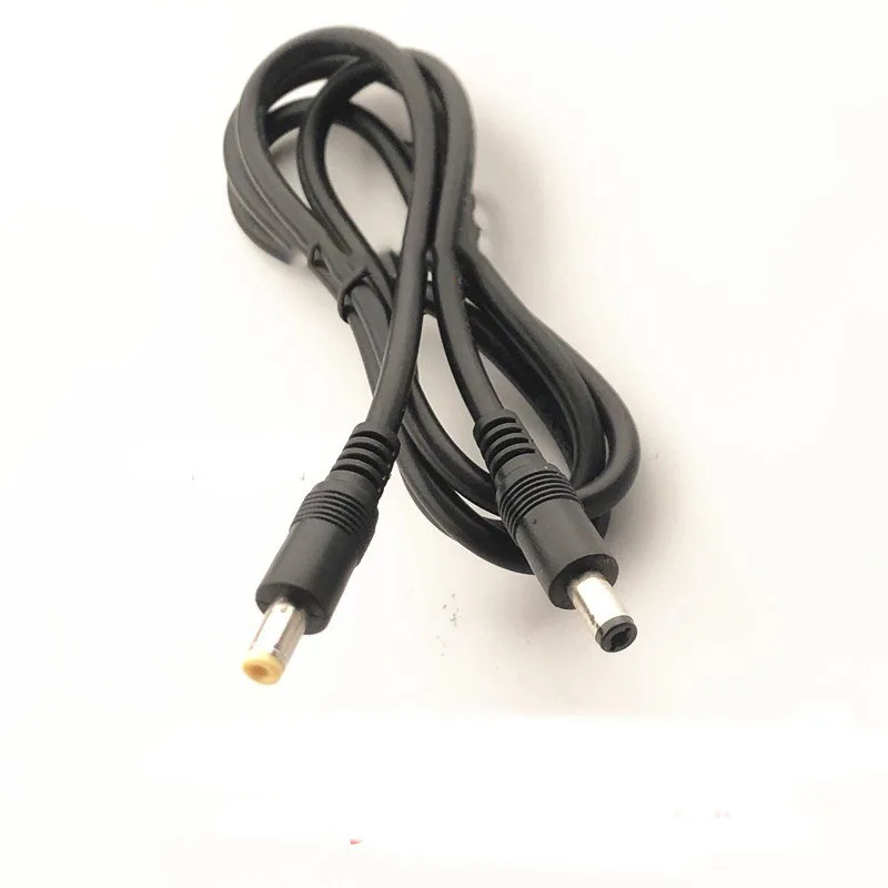 Cable de alimentación de cobre puro DC5.5 * 2,1 a 2,5 macho a macho, cableado de transferencia de monitoreo 10A 18AWG 1M - imagen 3