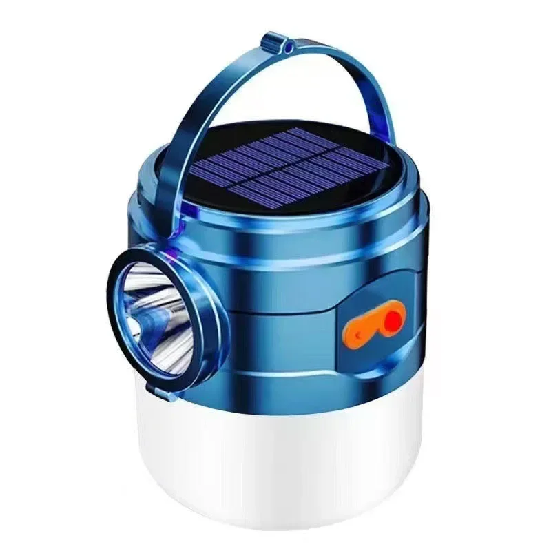 Luz Solar LED, lámpara de Camping, linternas portátiles impermeables, lámpara de tienda recargable por USB, luces de emergencia, bombilla de ahorro de energía - imagen 4