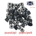 3x4x2 2p 50pcs